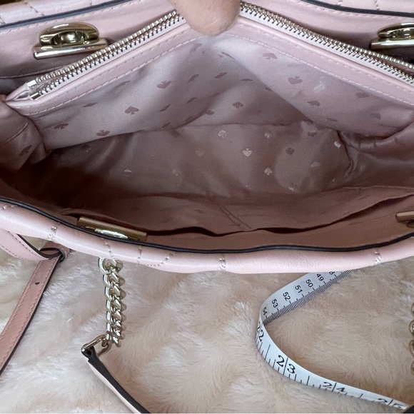 Kate Spade Brier Lane Pink Quilted Leather Shoulder Bag. - Picture 14 of 14